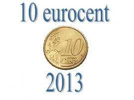 Nederland 10 eurocent 2013