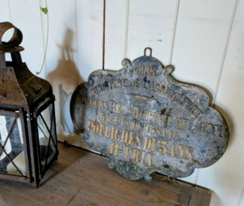 Antieke Franse trofee, plaguette.