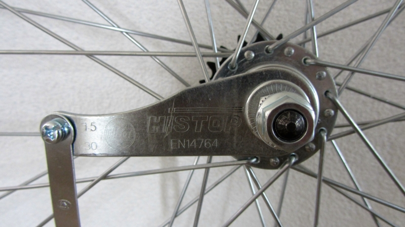 Achterwiel Met Terugtraprem 28 1 5 8 1 3 8 Gepolijst Achterwiel 