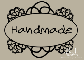 Handmade Label Taupe (PDF ZELF PRINTEN)