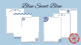 Blue Sweet Blue (PDF ZELF PRINTEN)