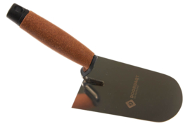 Doordagt stukadoorstroffel - S-hals - kurkgrip - RVS 180mm