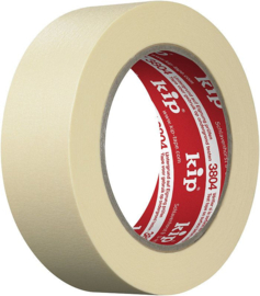 Kip 3804 schildertape crépe (beige) 36mm x 50 mtr (doos = 24 stuks)