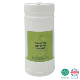 Wet Wipes Eco Ultra Viscose schoonmaakdoekjes (80 st.)