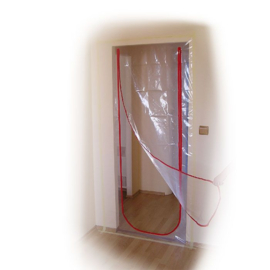 SuperProf StofStop afsluitfolie (100µ)  met rits