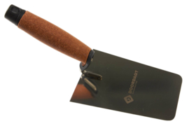 Doordagt stukadoorstroffel - S-hals - kurkgrip - RVS 180mm