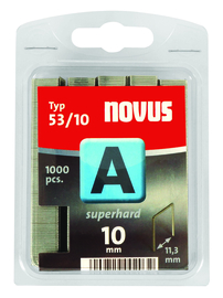 Novus, dundraad nieten, type A 10mm (1000st.)