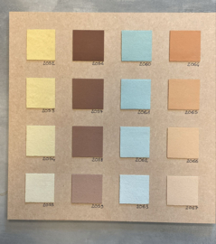 Mortex Color Chart Specials 2052-2067