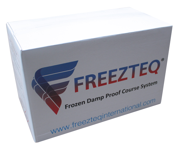 FreezTeq patronen - de waterwerende barriere tegen optrekkend vocht (250 st.)