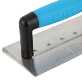 OX Pro RVS Randtroffel 100x180mm 10mm straal