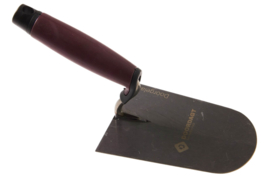 Doordagt stukadoorstroffel - S-hals - softgrip - RVS 180 mm