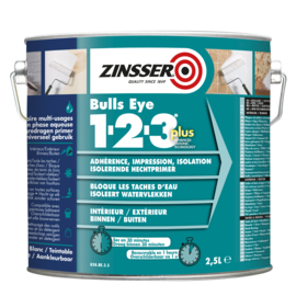 Zinsser Bulls Eye 1-2-3 Plus 2,5ltr