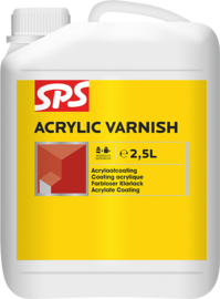 SPS Acrylic varnish b/b glans - 2,5 liter