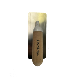 Basebeton flex-spaan wit handvat - 200x80x0,2mm