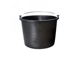 Bouwemmer zwart 20ltr