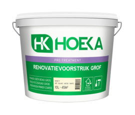 Hoeka renovatievoorstrijk grof 10ltr