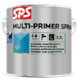SPS Multi-primer Spray 2,5ltr // verspuitbare grondverf voor binnen en buiten