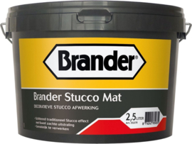 Brander Stucco Matt 1 of 2,5ltr