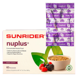 Nuplus® gebalanceerde voeding 60 stuks BOSVRUCHTEN