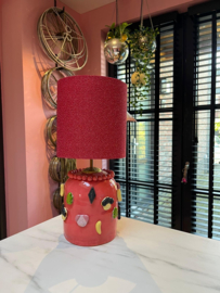 Snoepjeslamp kies je eigen kleur MET Electra ZONDER lampenkap