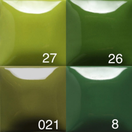 Glazuur kleuren