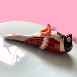 Dooie mus koektrommel confetti lichtblauw deksel