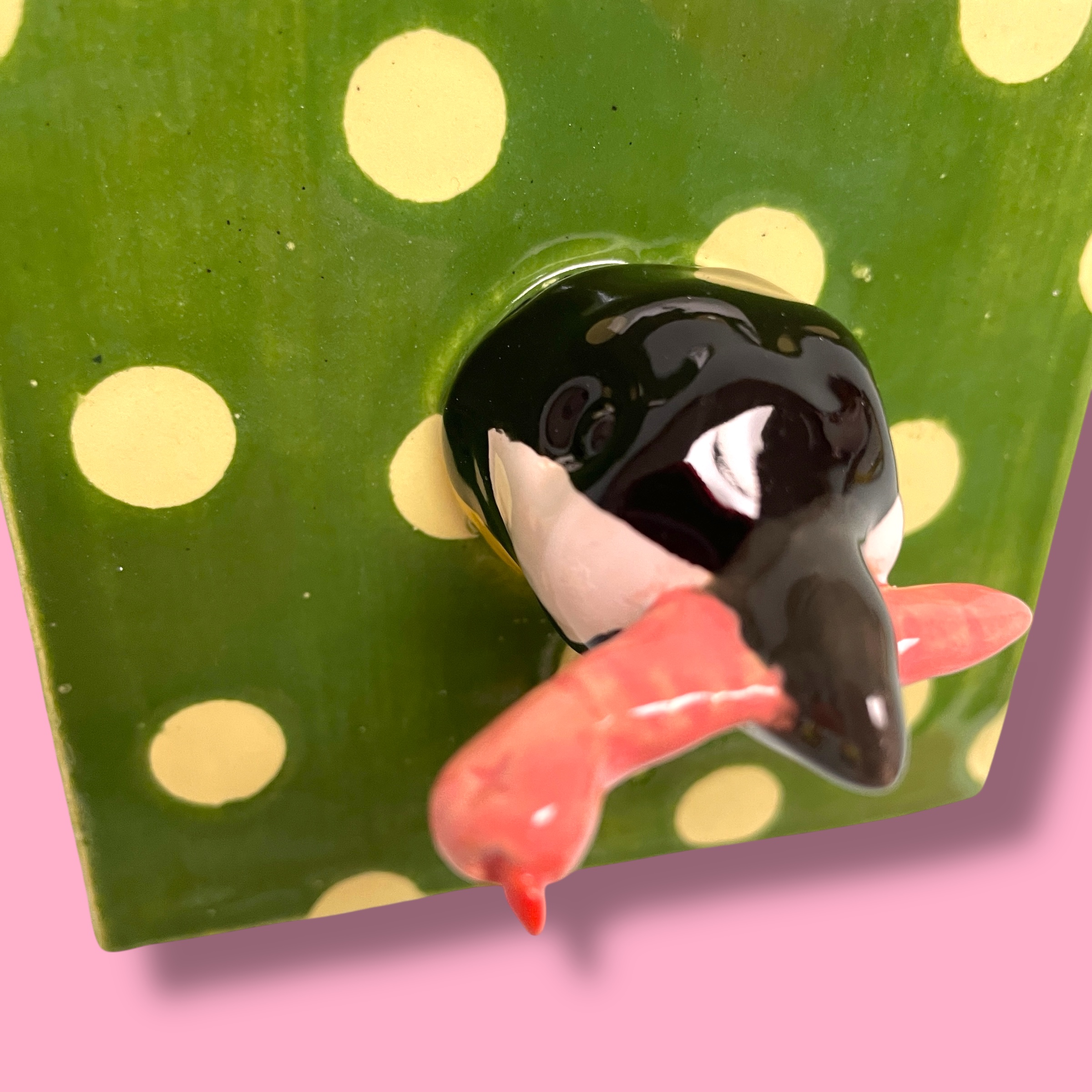 Vreemde vogel van keramiek Koos Koolmees
