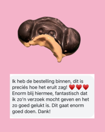 Troostkeramiek: het grappige verzoek van Noortje