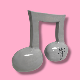 Mini urn 'Muzieknoot'