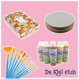 De klei club woensdagmiddag en donderdagavond