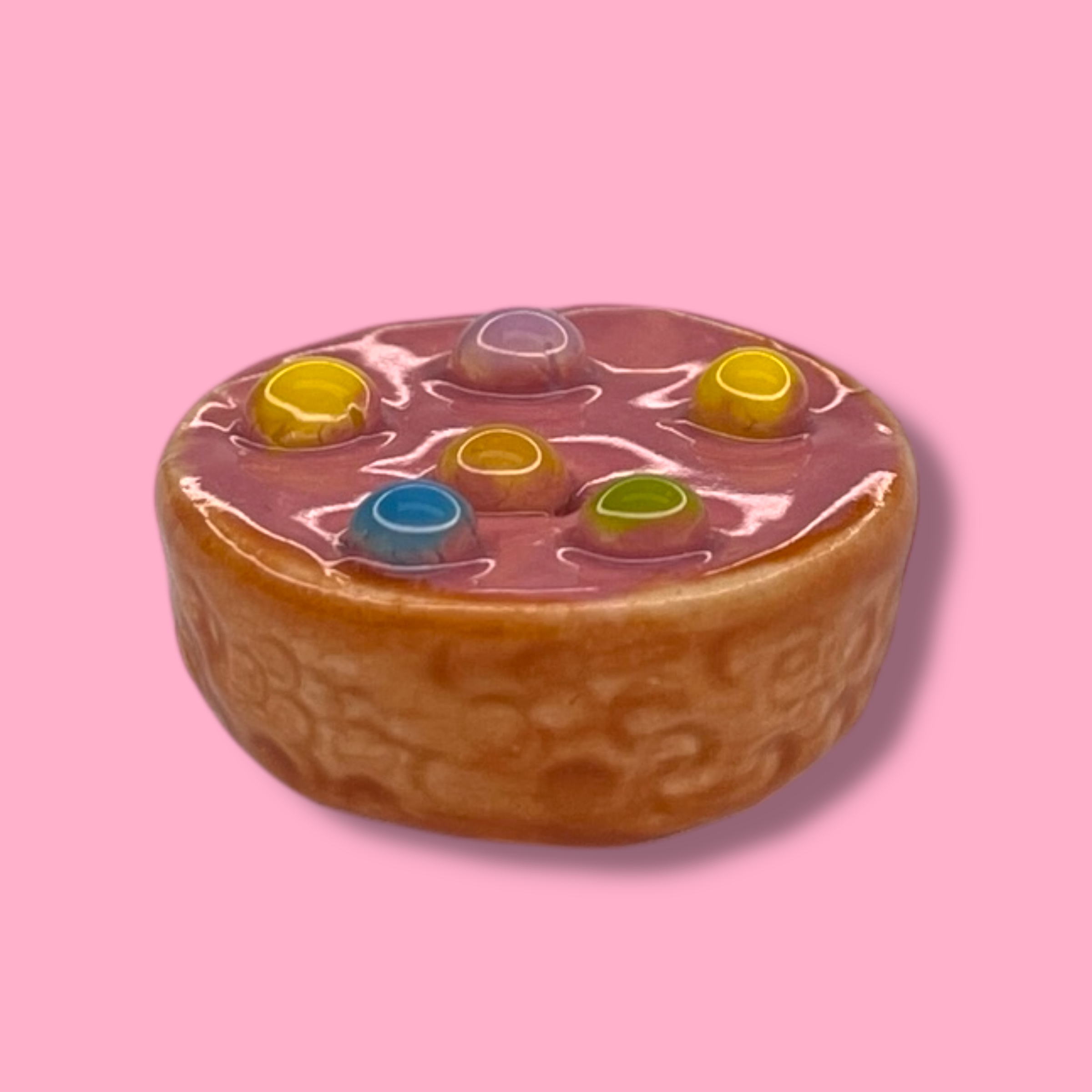 Broche confetti koek