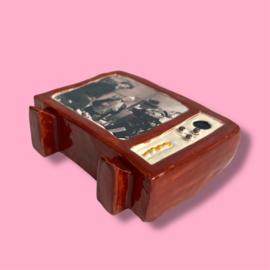 Nostalgie TV Swiebertje zwart/wit