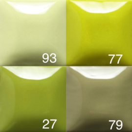 Glazuur kleuren