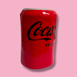 Kleine urn 'cola zero sugar'