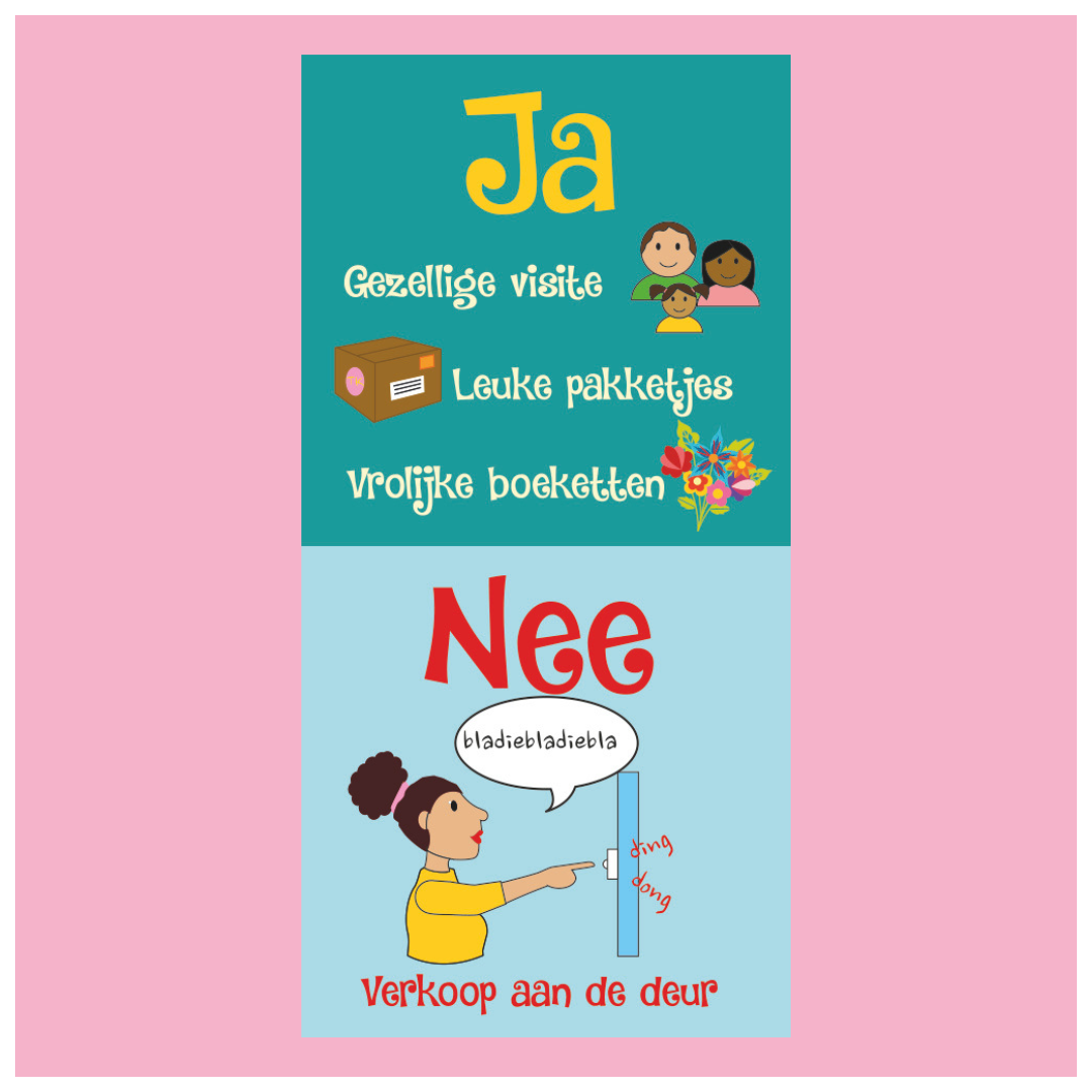 JA/NEE sticker pre-order