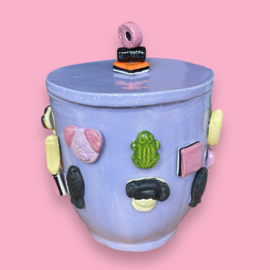 Snoeppot kies je eigen kleur pot