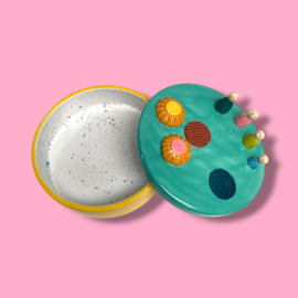 Maatwerk koektrommel kleinkinderen