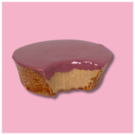Mini urn 'roze koek'