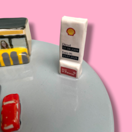 Maatwerk koektrommel Afscheid van Shell