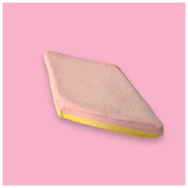 Spekkie roze geel