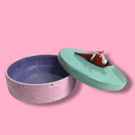 Koektrommel dode mus -kies je eigen kleuren trommel-