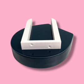 Wandplankje rond donkerblauw