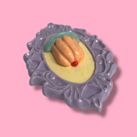 Zoet lijstje mandarijn pudding