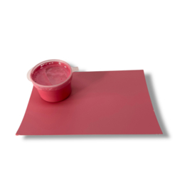 Verf zuurstok roze