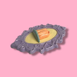 Zoet lijstje mandarijn pudding