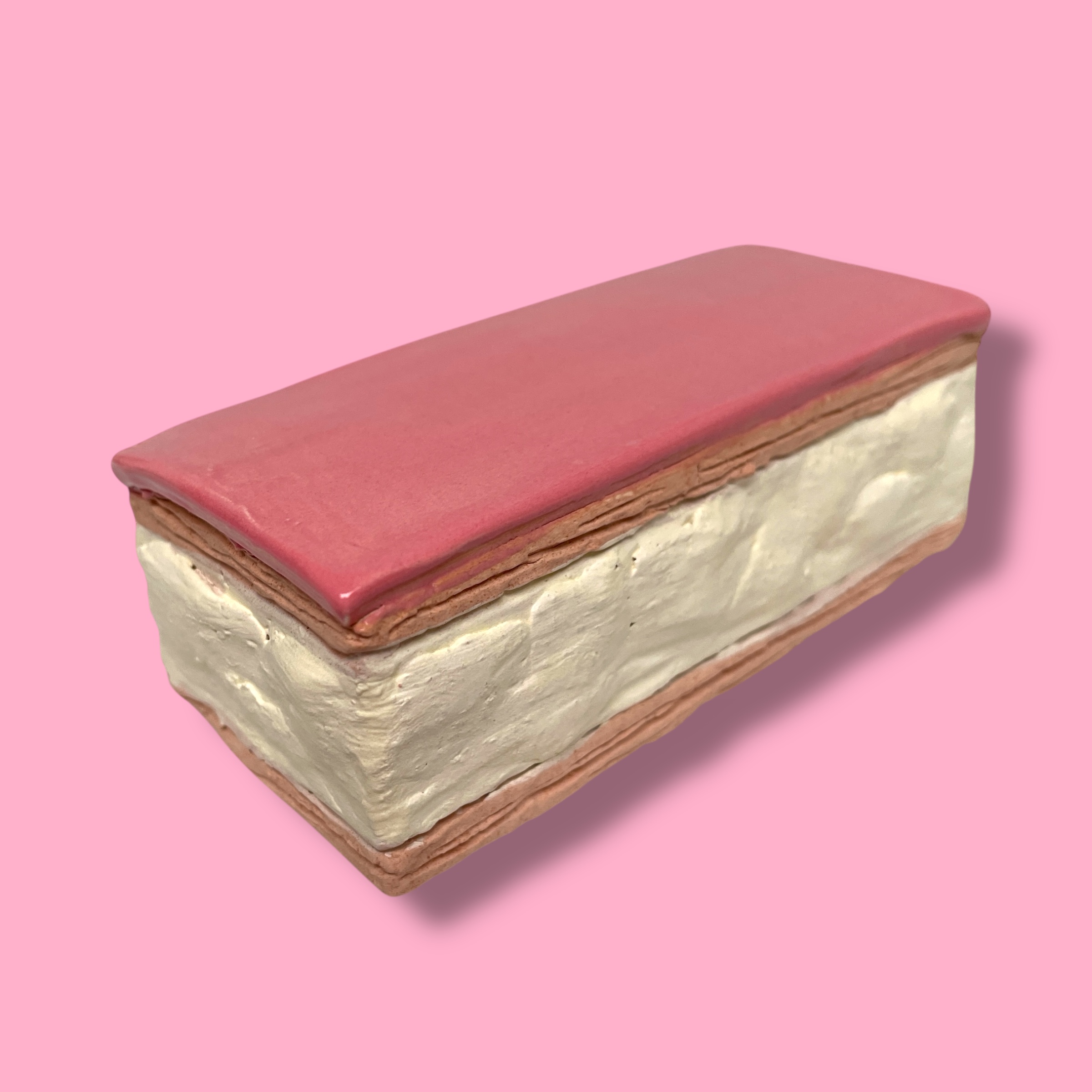 Tompouce van keramiek