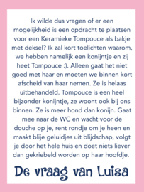 Troostkeramiek: de tompouce voor Tompouce