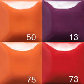 Glazuur kleuren