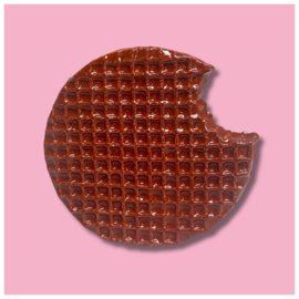 Stroopwafel van keramiek