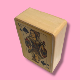 Kleine urn 'speelkaart'